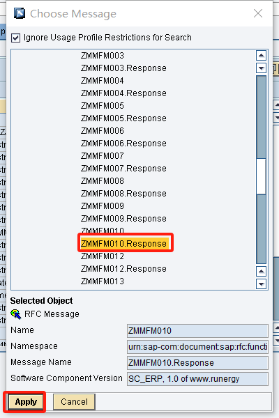 25.新建Response Message Mapping